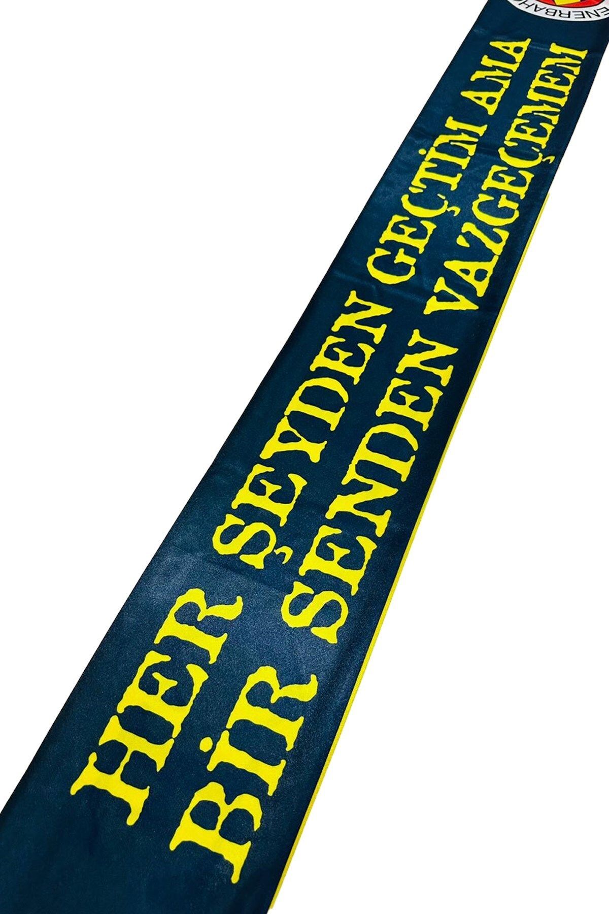 Fenerbahçe-Original Licensed I Can'T Give up on You Shawl Scarf and Bracelet Set Canary Printed Box 7