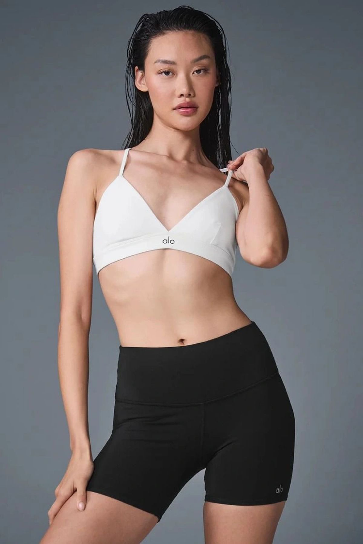 VibeGaia Crop Top Sport Cu Sutien Sport Fără Cusături Femeie - S