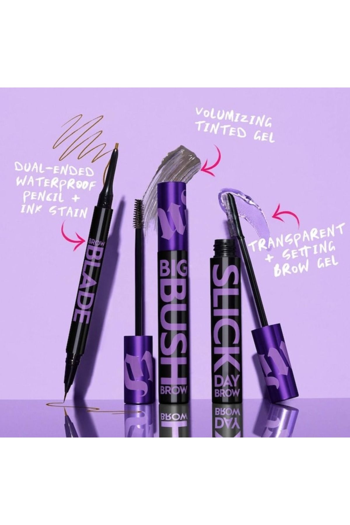Urban Decay-Slick Day Strong-Hold Clear Brow Gel - Transparent Brow Setter 0.23oz | All-Day Hold 8