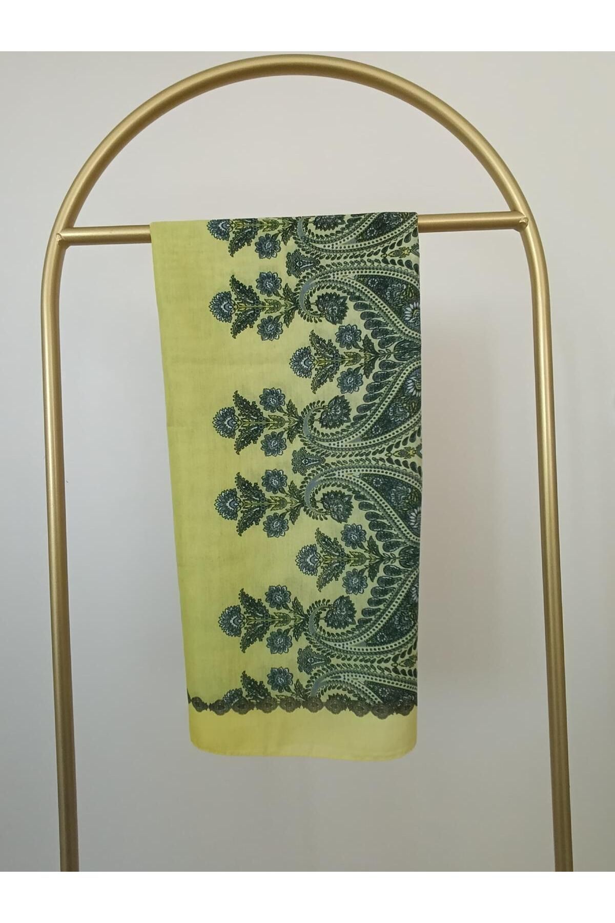 Shawl Passion-Retro Pattern Poly Sari Shal 2