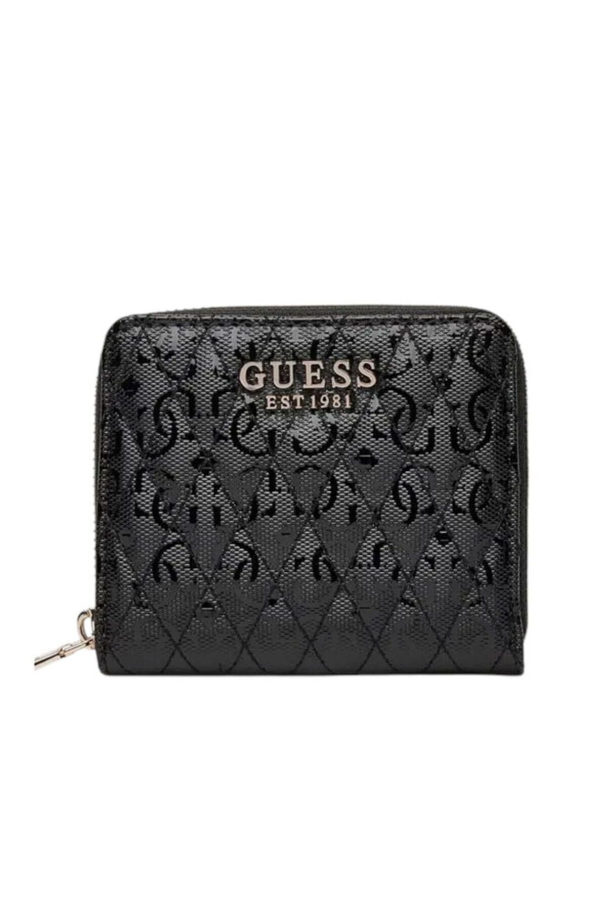 Guess-Portofel pentru femei Giully II Slg negru SWQG9673137 1