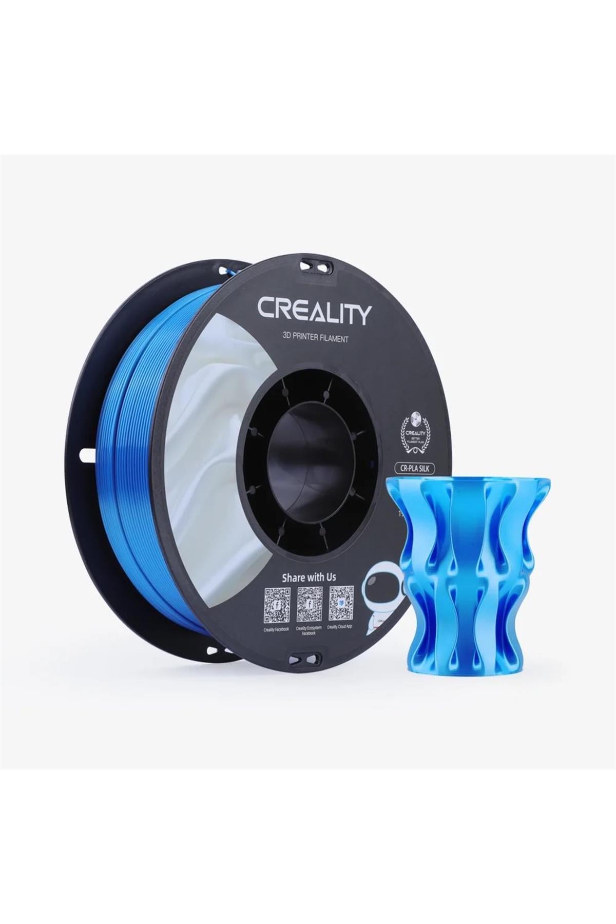 このみき　(値下げ)新品　Creality filament Creality Cr-Silk Pla 1,75mm 3D Baskı Filament 1Kg - Mavi - Fiyatı