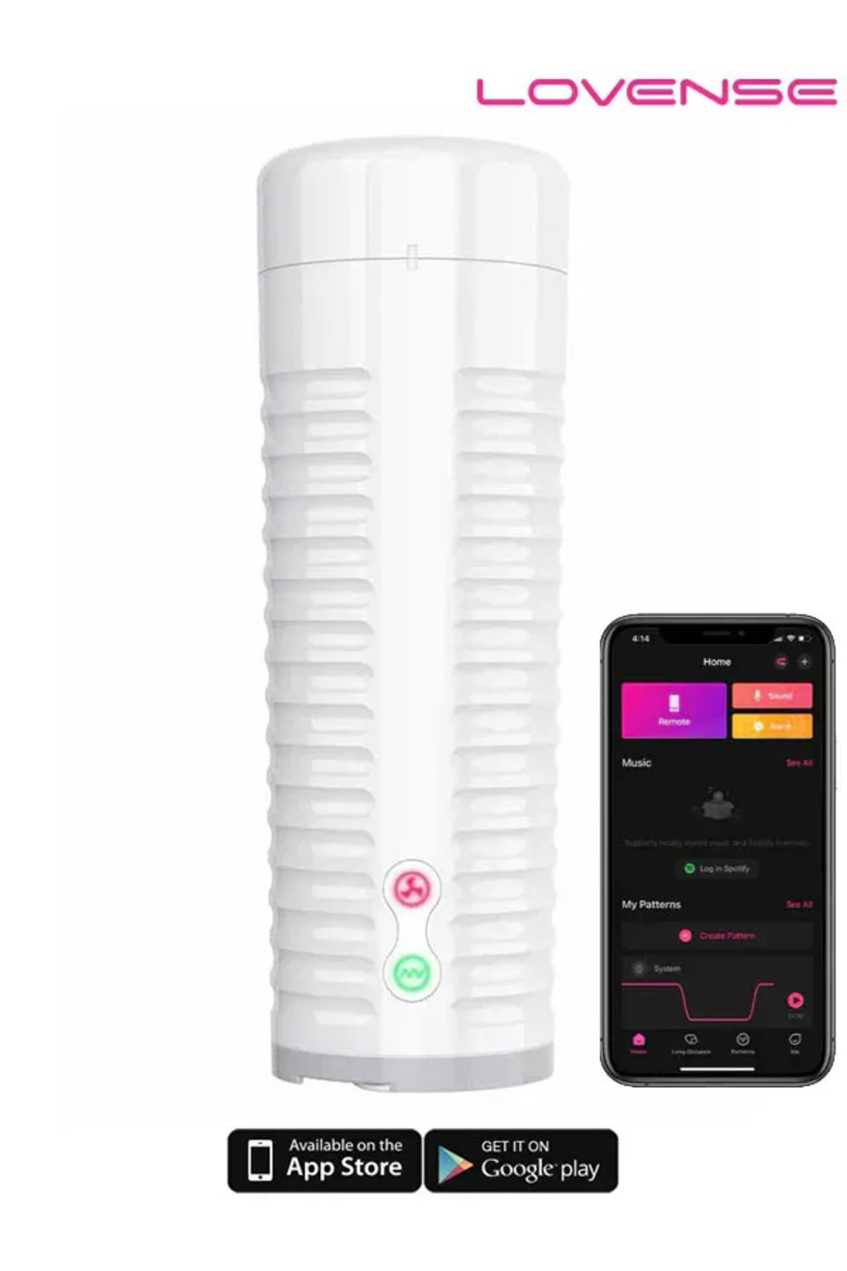 Lovense Max 2 App‑Controlled Masturbator | Titreşimli & Otomatik
