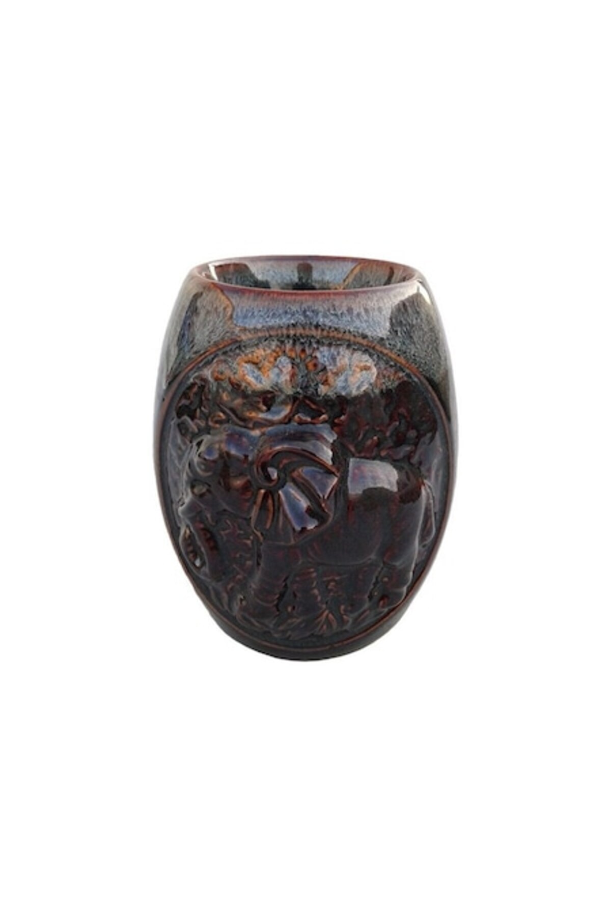 OEM Suport Oval Ceramic Pentru Uleiuri Esențiale Cu Elefant M1, 10 X 12 Cm - One Size