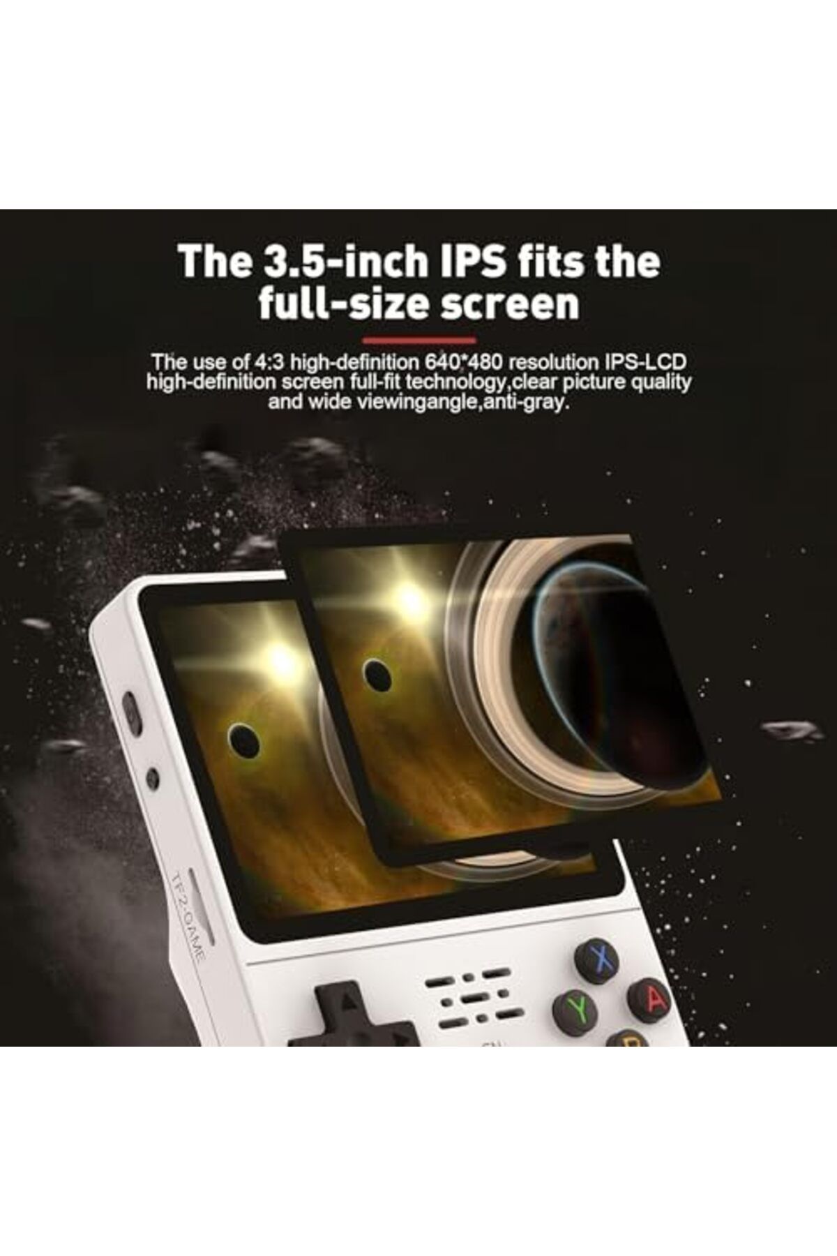 SJGAME-S_way R36S Portable Game Console with Open Source Linux System, 128GB TF Card, 20000 Retro Games, 3. 6