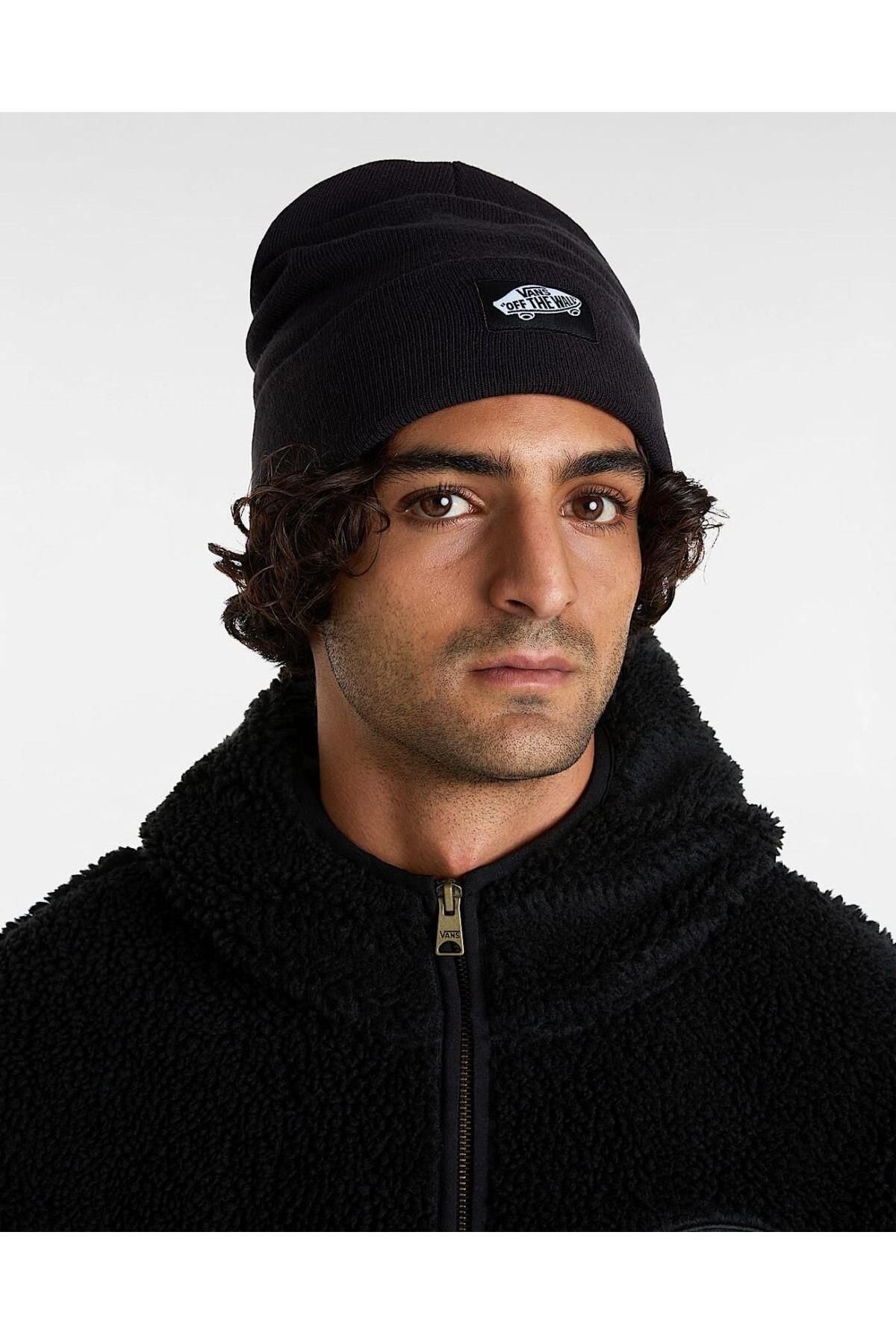 Vans-Classic Tall Cuff Beanie Unisex Beanie Vn000Jtrblk1 Black-Std 4