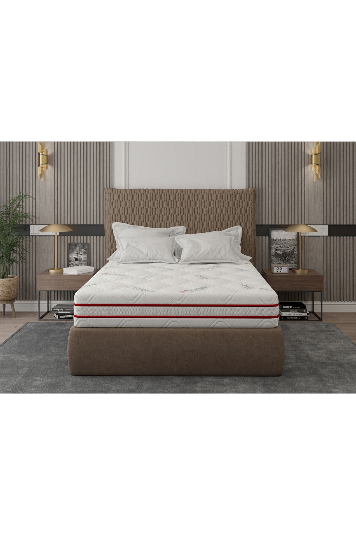 Somnart-Memory HypoallergenicMed Antibacteria 90x200 memory mattress, height 18 cm 3