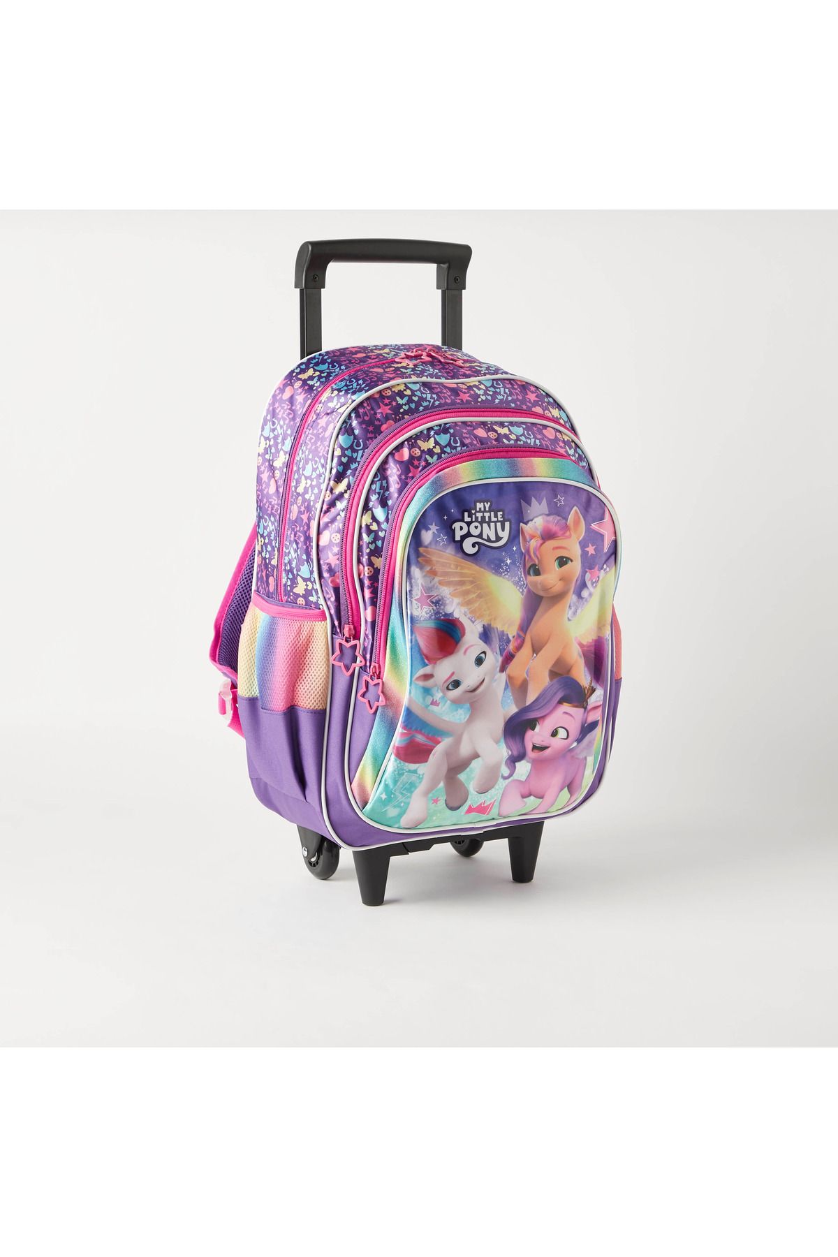 SUNCE-My Little Pony Printed Trolley Backpack with Retractable Handle - 18 inches 2