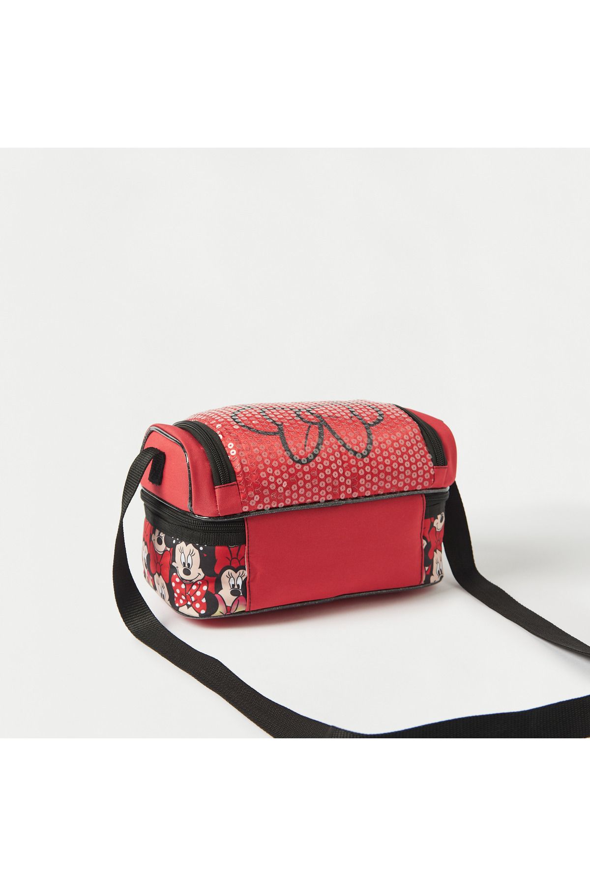 Simba-Disney Minnie Mouse Print 2-Layer Lunch Bag with Adjustable Strap 4