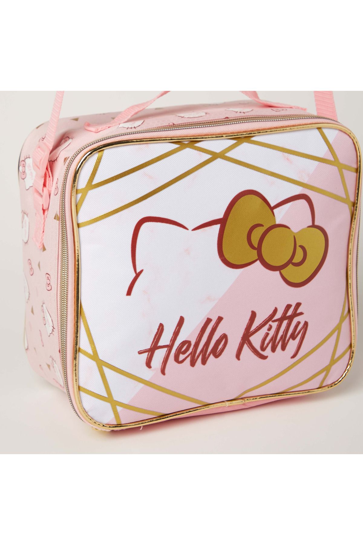 Hello Kitty-Printed Insulated Lunch Bag with Adjustable Strap 4