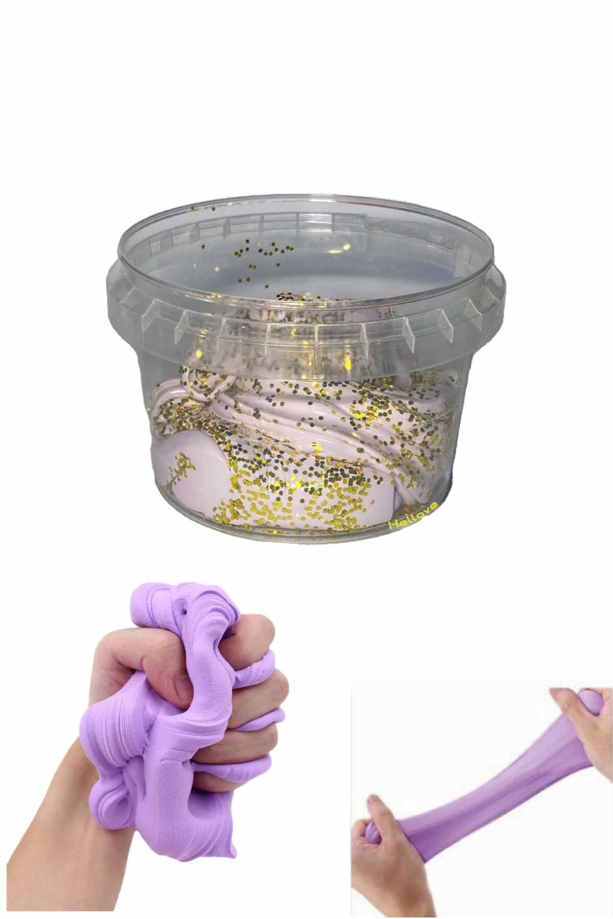 AVMmarketim Köpüklü Ve Simli Slime 4 lü Slime Simli Slaym Simli Oyun Hamuru fotoğrafı 5 (önizleme)