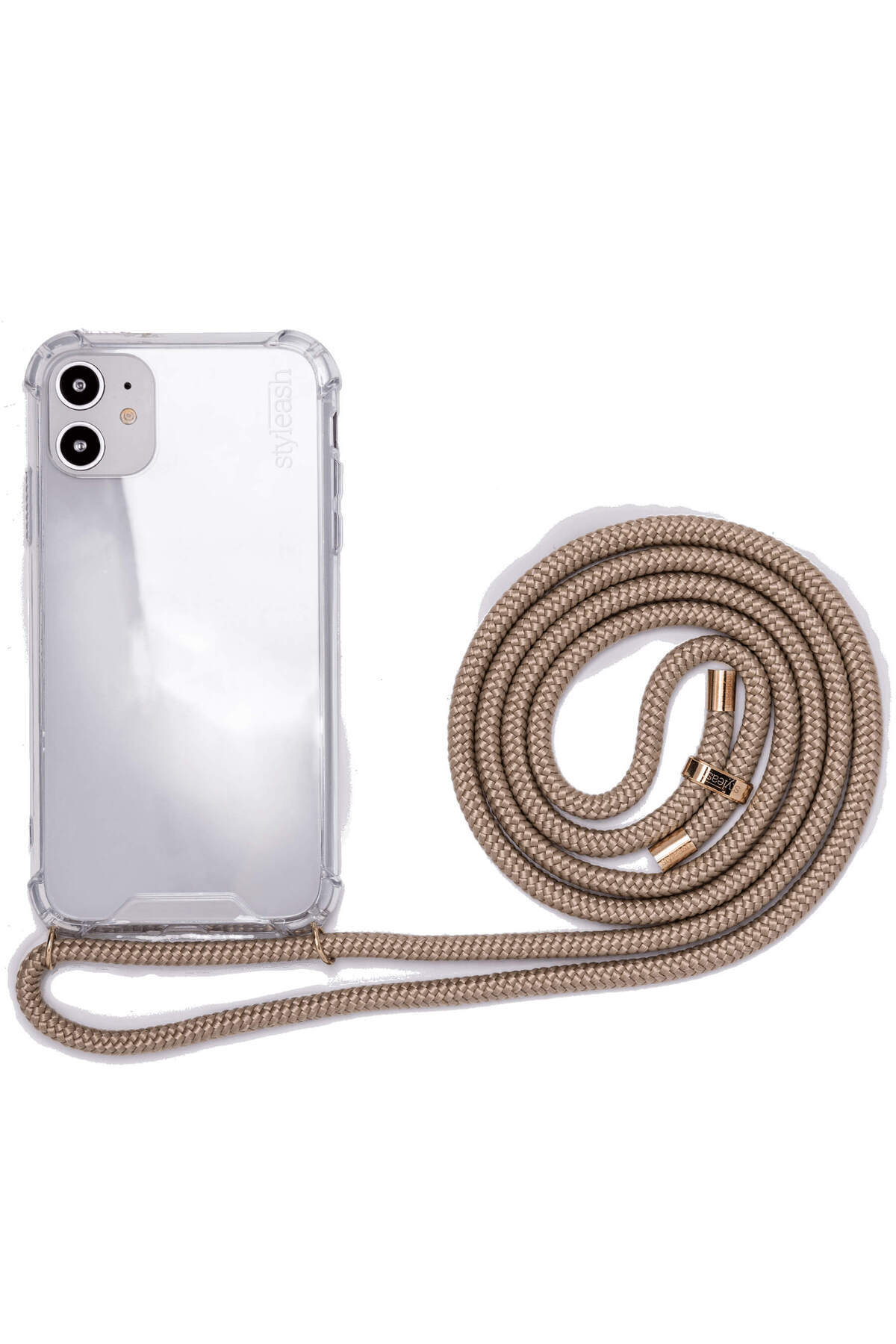 STYLEASH-Transparent case with integrated cord Styleash, iPhone 11 2