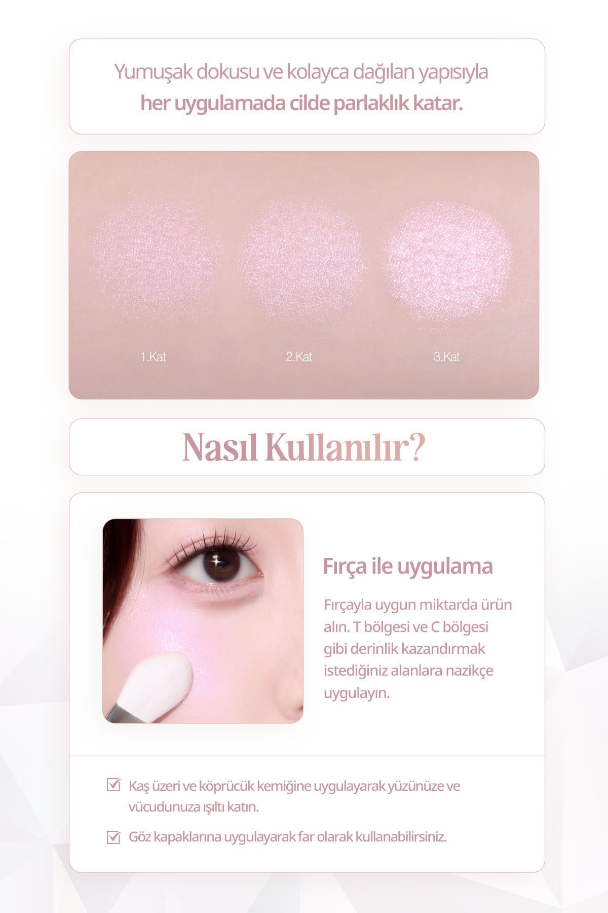 CLIO-Highlighter Providing Intense Radiance with Micro Pearl Particles Prism Highlighter 06 Violet Ruby 7