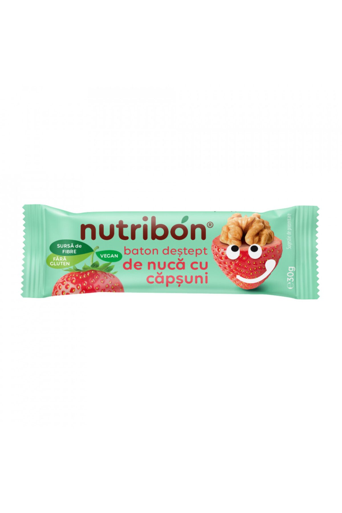 Transilvania Nuts Baton Vegan De Nuca Si Capsuni Fara Gluten "nutribon" 30gr Transilvania Nuts - One Size