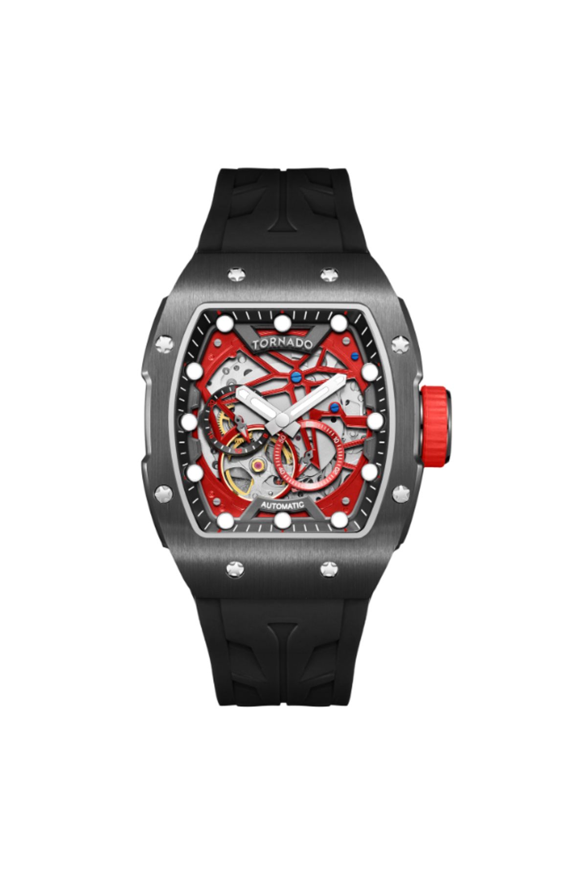 Tornado-Xenith Men's Automatic Red Dial Watch - T24302-xsbb 1