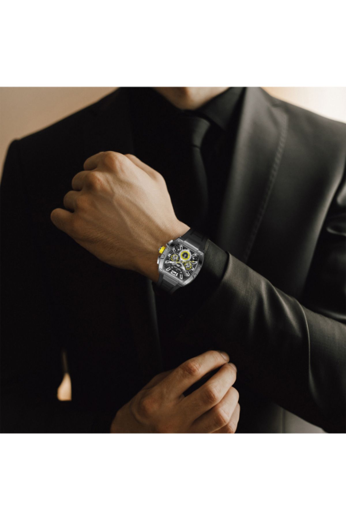Tornado-XENITH Men's Analog Black Dial Watch - T23105-XSBB 7