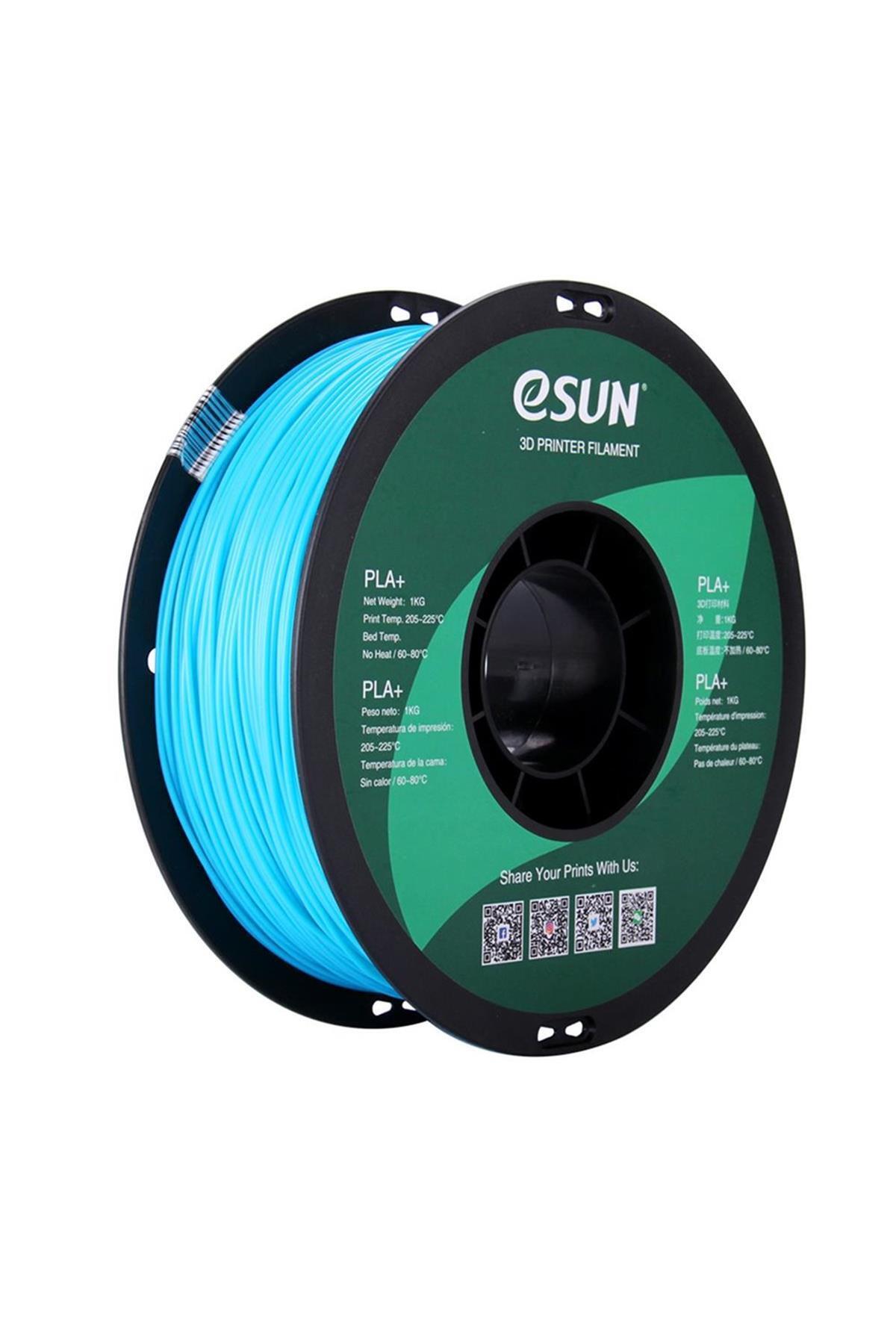 eSun Açık Mavi Pla+ Filament 1,75mm 1 Kg