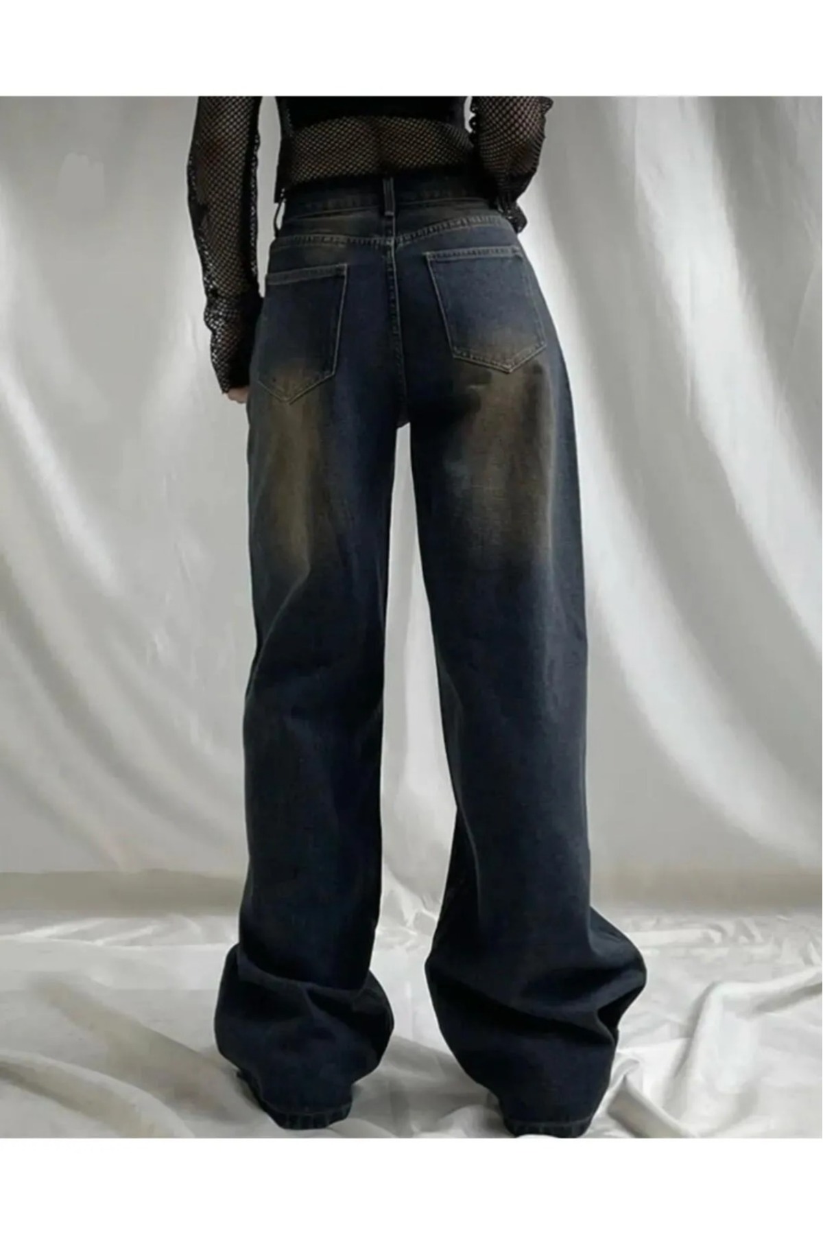 BAGGY JEAN BOL KESİM PANTOLON — سرمهای 344900161