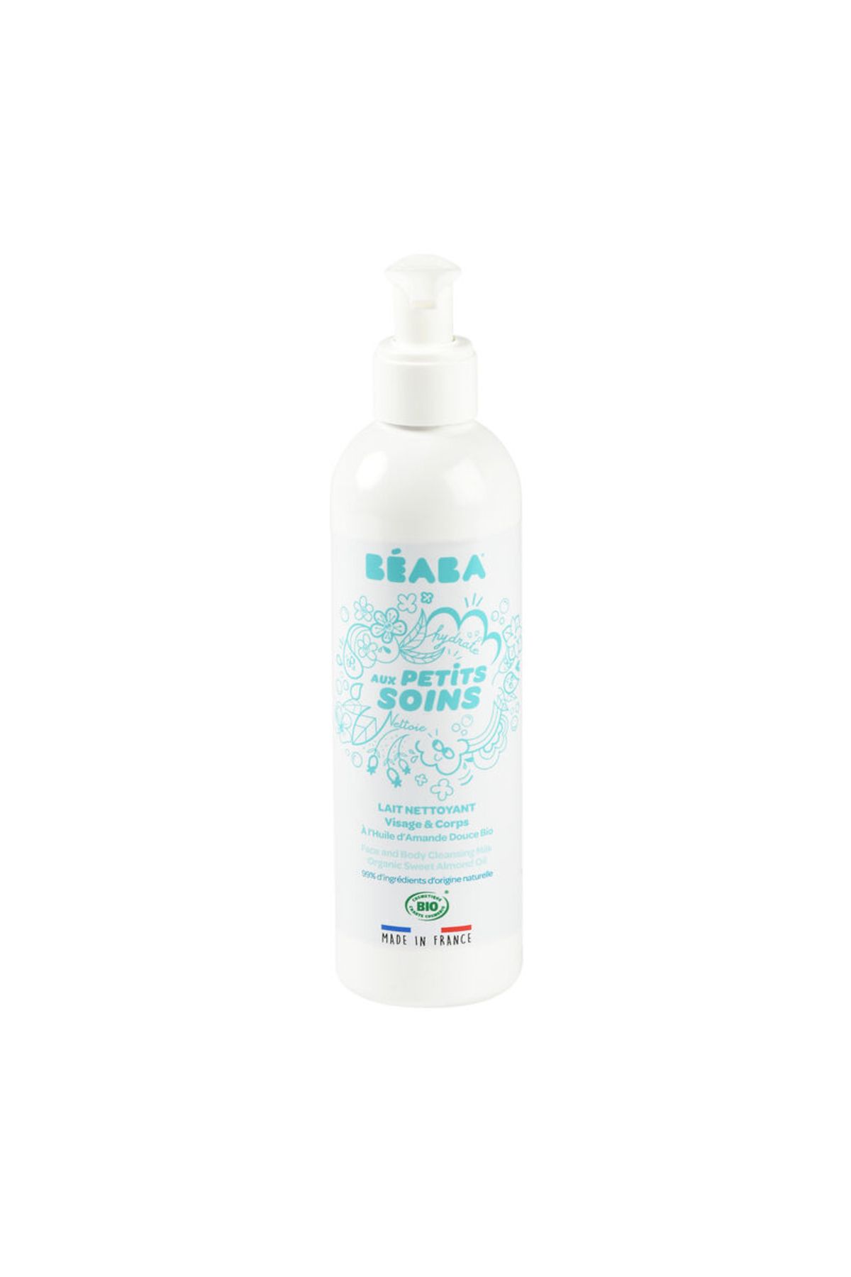 Beaba-Lapte de curatare fata si corp pentru bebelusi 250 ml, Certificat 5