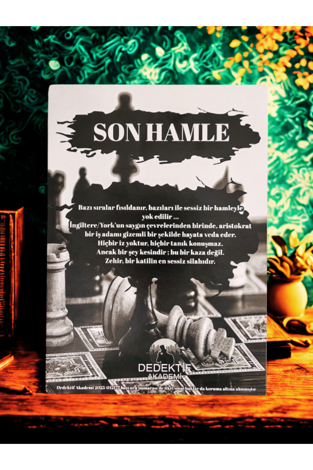Detective Box Game Find the Last Murderer Solve the Story Crime Fun Mysterious Immersive