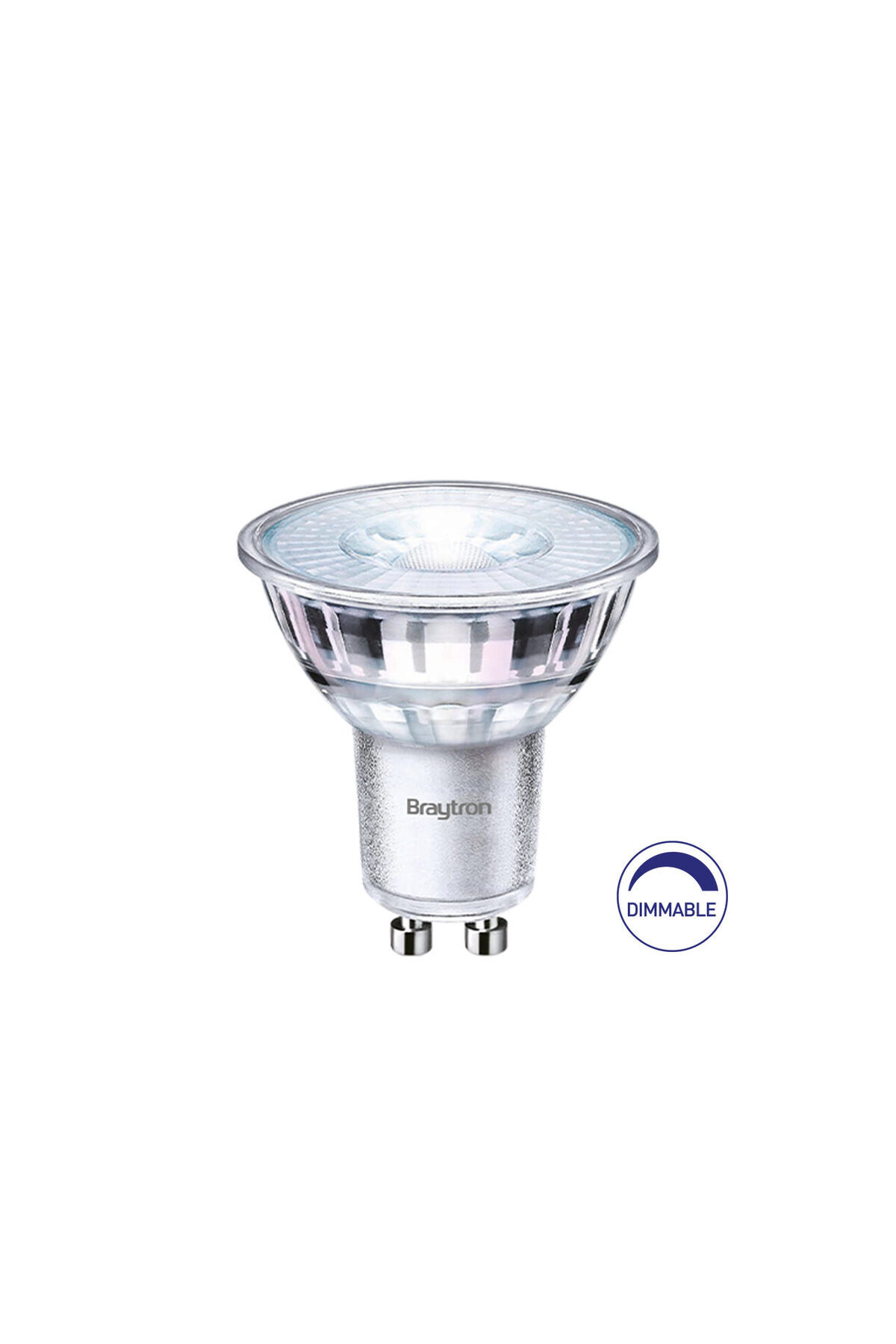 Braytron Bry-premium-5.5w-gu10-38d-dim-gls-4000k-led Bulb - One Size
