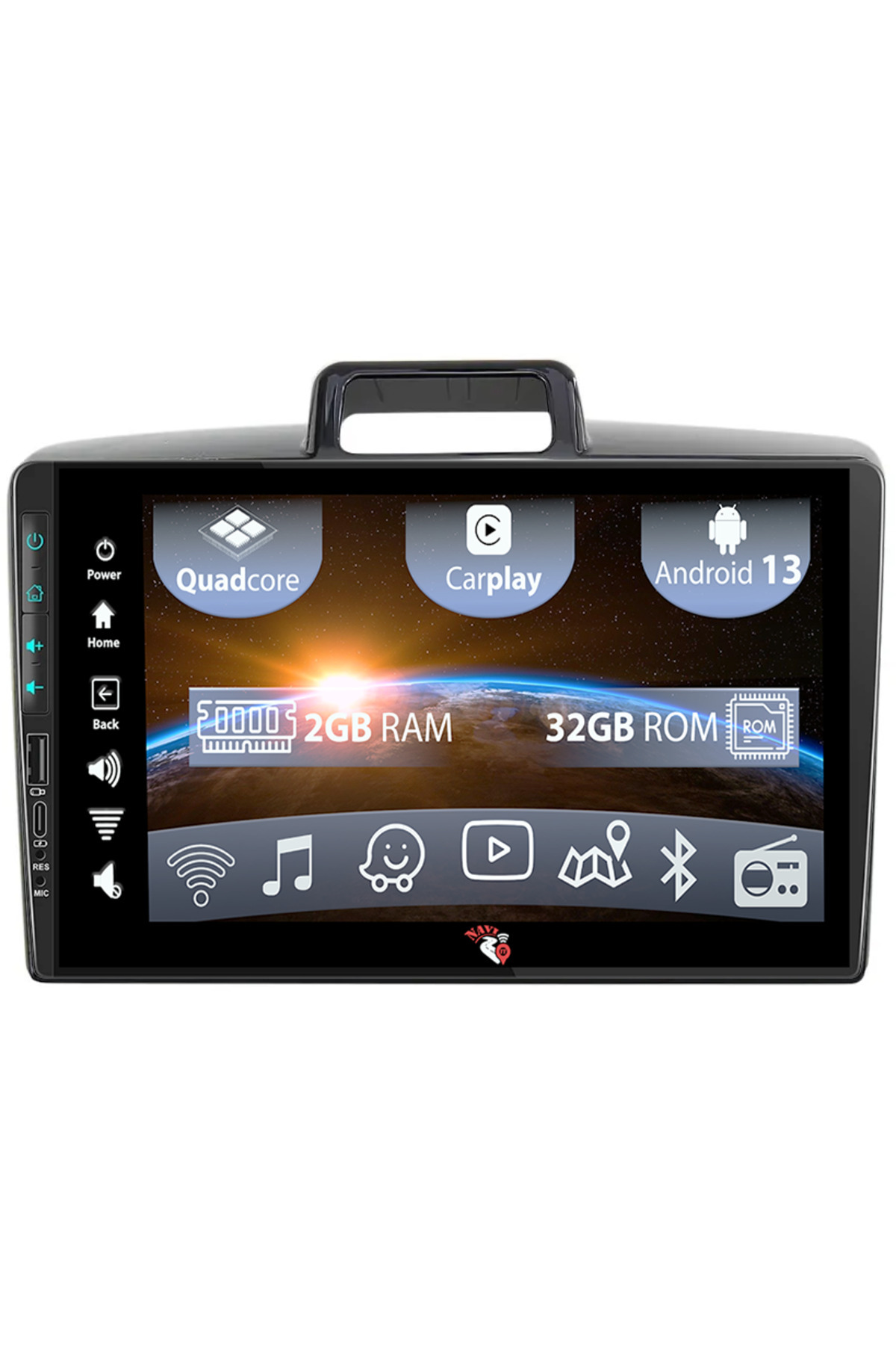 navi-it-Dedicated navigation Toyota Corolla Axio 2015-2017, USB&Front physical buttons, Android 13, Wireless 1