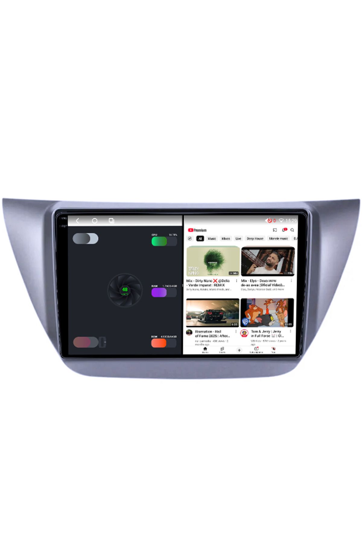 navi-it-Navigatie dedicata Mitsubishi Lancer 2006-2010, 4GB RAM 64GB ROM, Octacore, Android 14, Display QLED 3