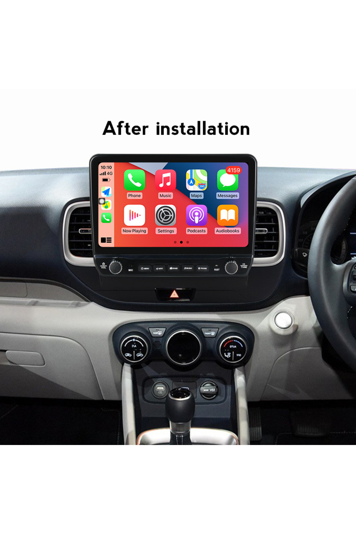 navi-it-Dedicated navigation Venue 2019-2020 with rotary buttons model 2024, 4 GB RAM 64 ROM, Quadcore, Android 3
