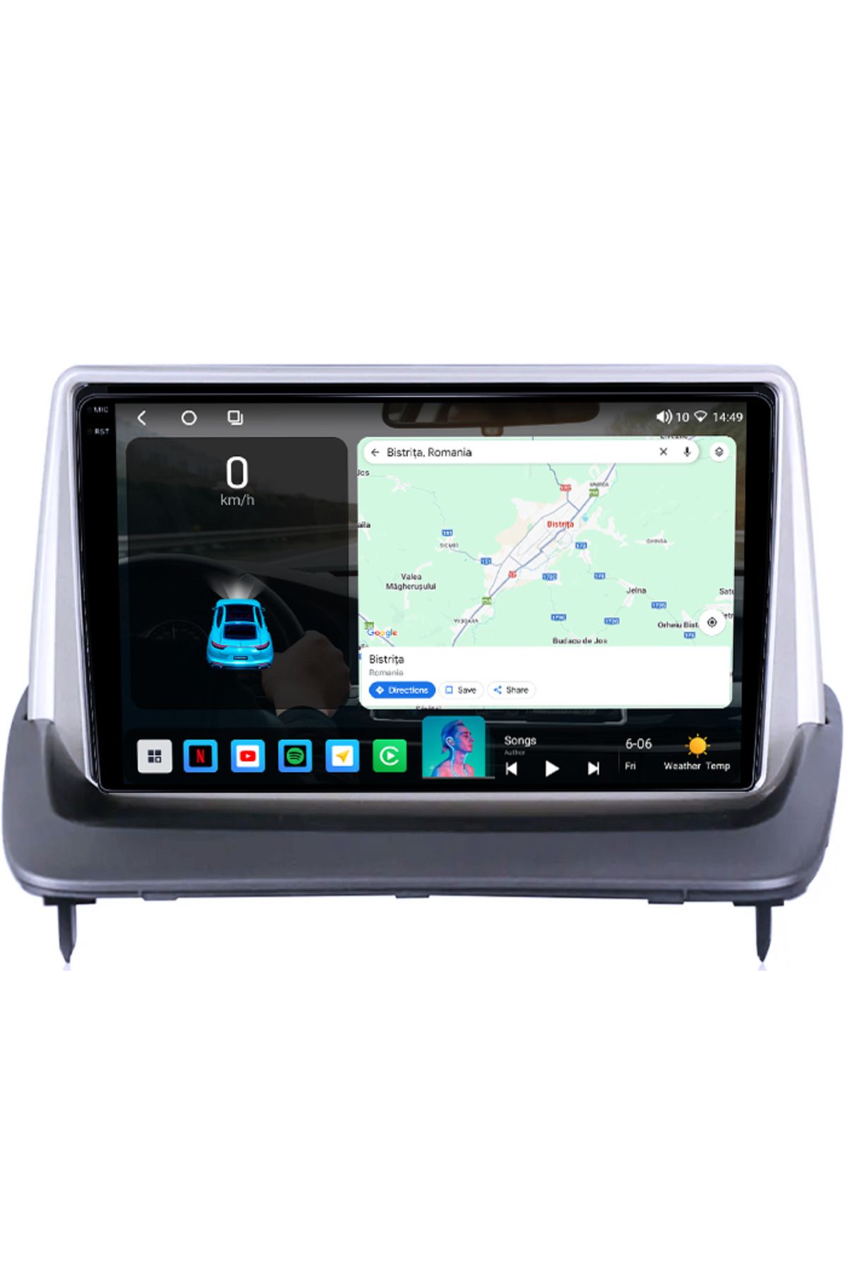 navi-it-Navigatie dedicata Volvo S40, C30, C70, 4GB RAM 64GB ROM, Octacore, Android 14, Display QLED 1K 9", 2