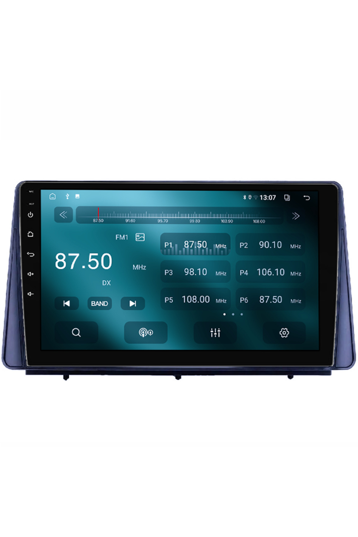 navi-it-Navigation compatible with Ford Focus 2019+, 4 GB RAM 32 ROM, Android 13, QLED Display, 9", DSP 3