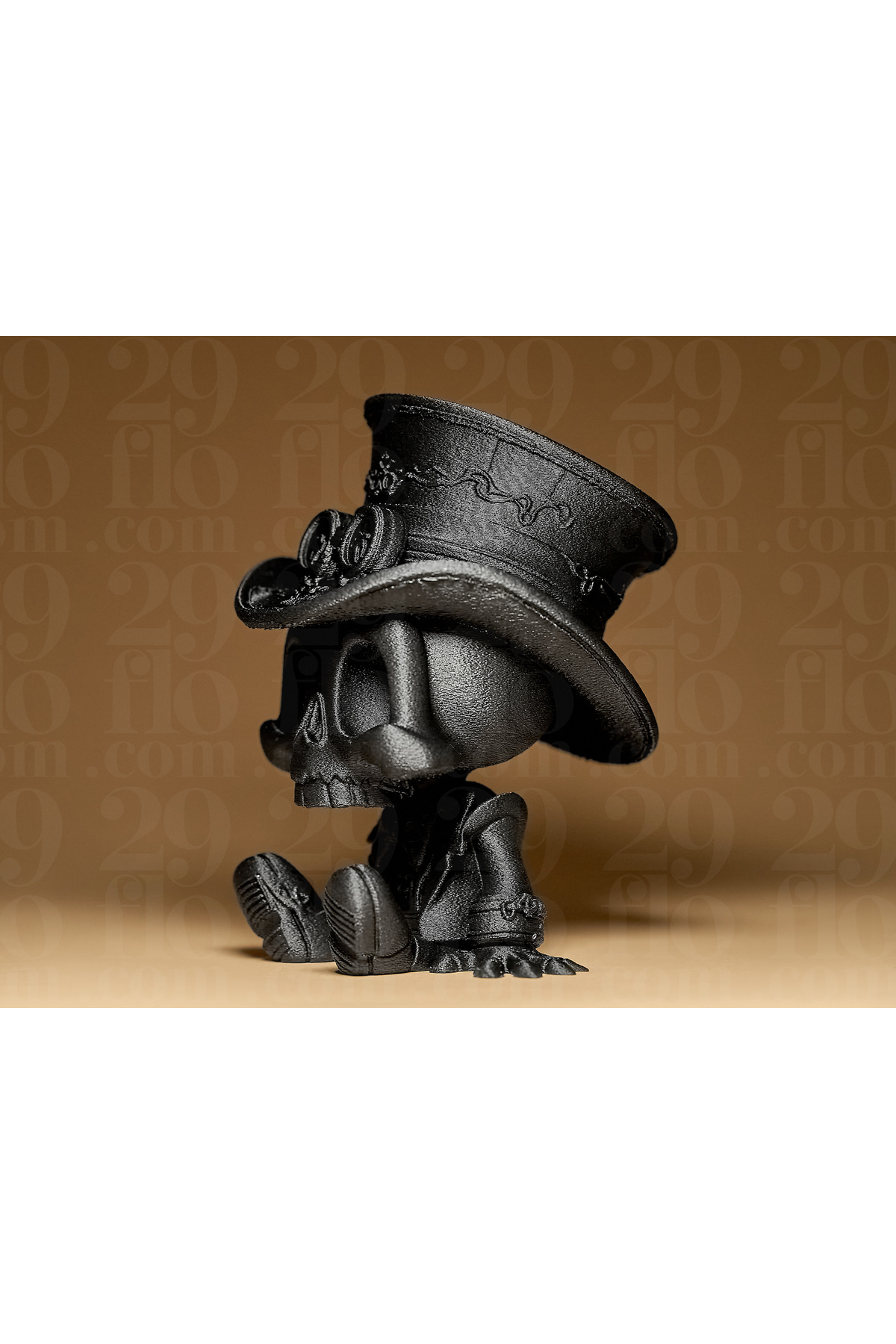 12 cm Size 3D Printed Skeleton Figure - Desktop Decoration - Name Can Be Written