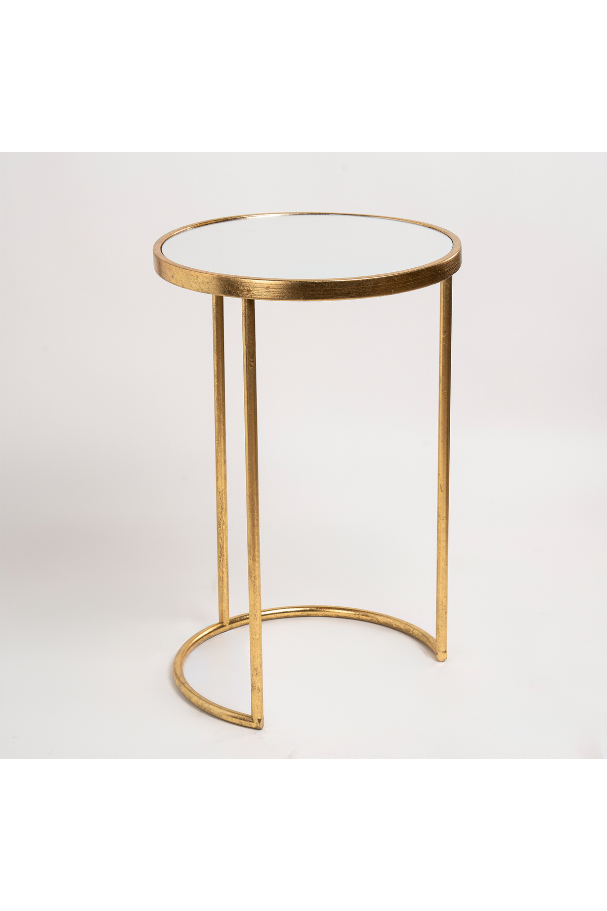 Generic-2 Pcs Nested Table Gold 4