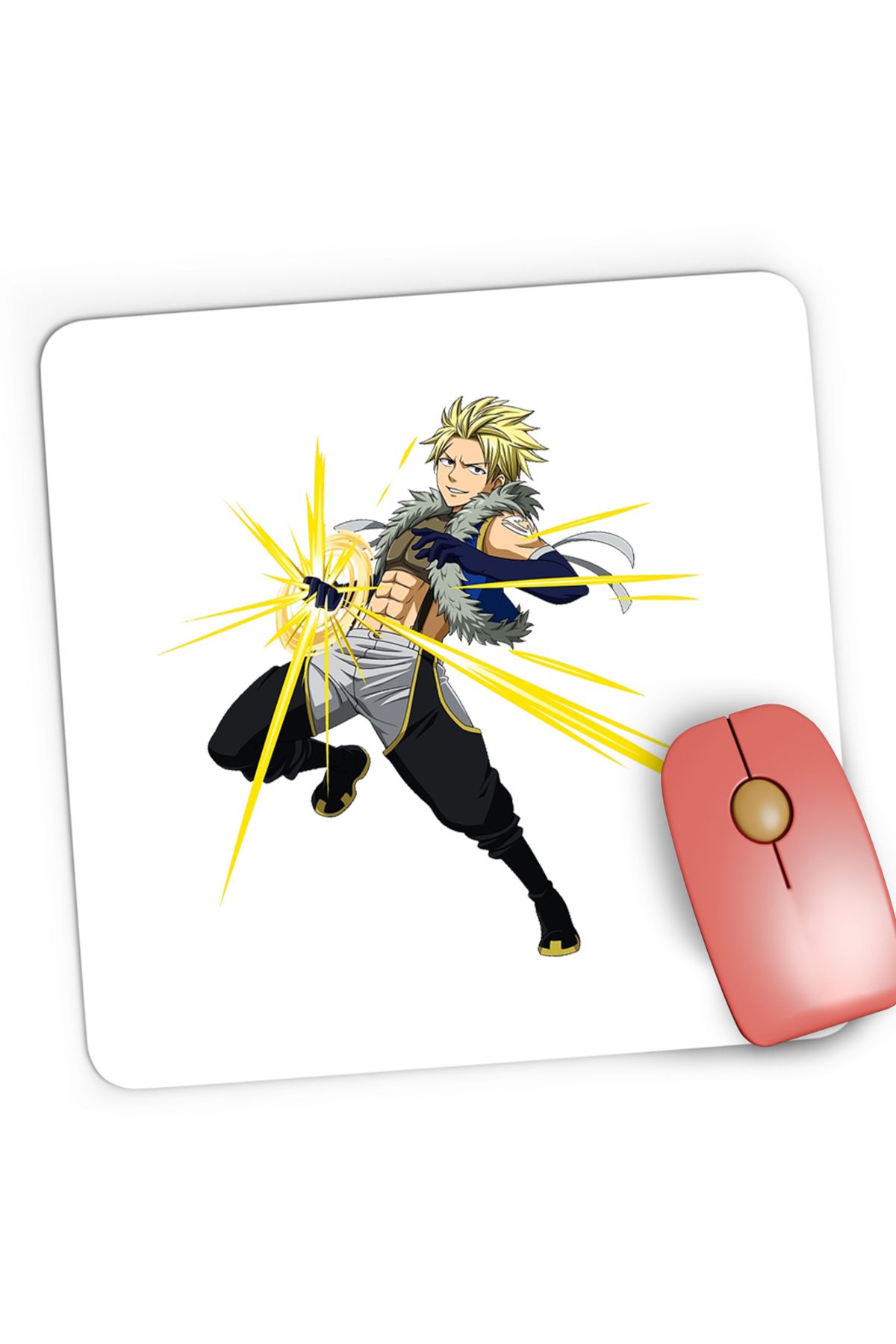 OEM-Mousepad Gaming Fairy Tail Natsu Dragneel Rebel Cool, 21x19 cm 2