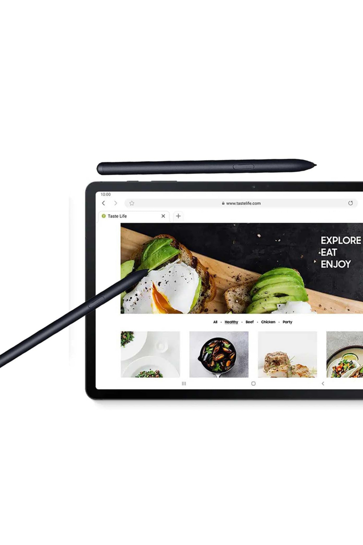 Sneezy-مجموعة أقلام بديلة لقلم الكمبيوتر اللوحي Spen Stylus متوافقة مع Samsung Galaxy Tab S7 Fe S7 Plus S8 Plus S7 S8 5
