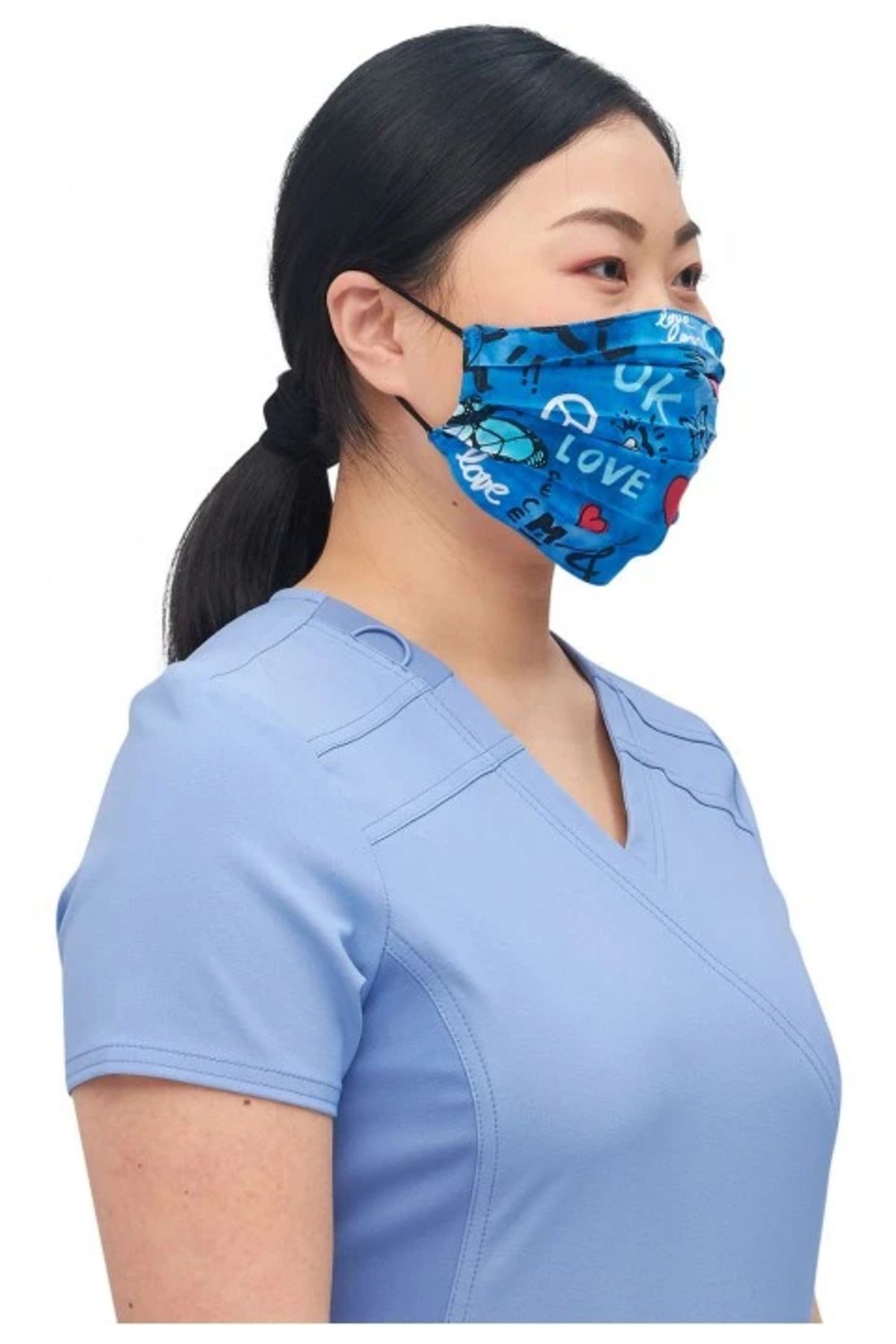 Cherokee UNIFORMS-Reversible Protective Mask - UN/L1 | Cherokee Mask Size: One Size 6