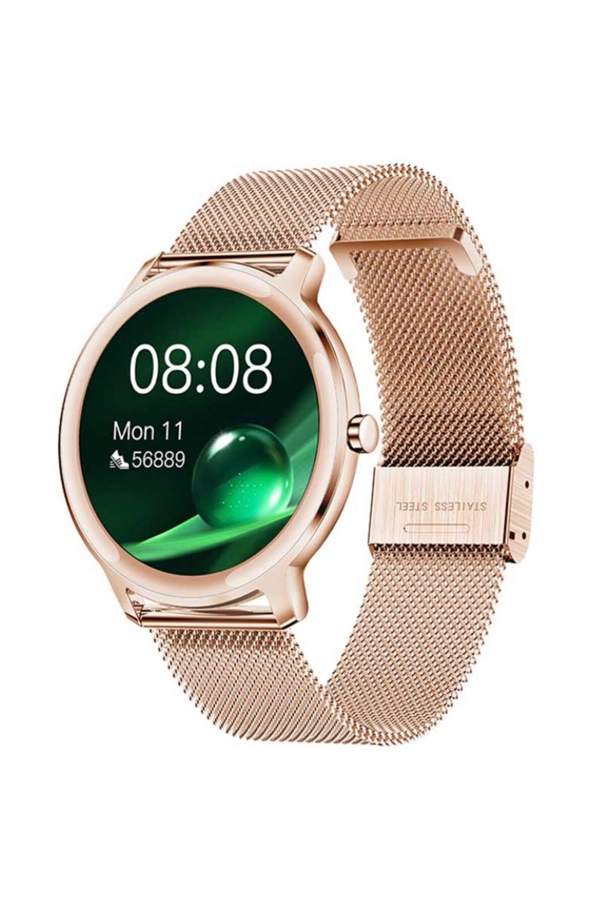 SOLTOY-Ceas inteligent Smartwatch pentru femei SOLTOY® R18, Full Color OLED display, Ultra Subtire 6