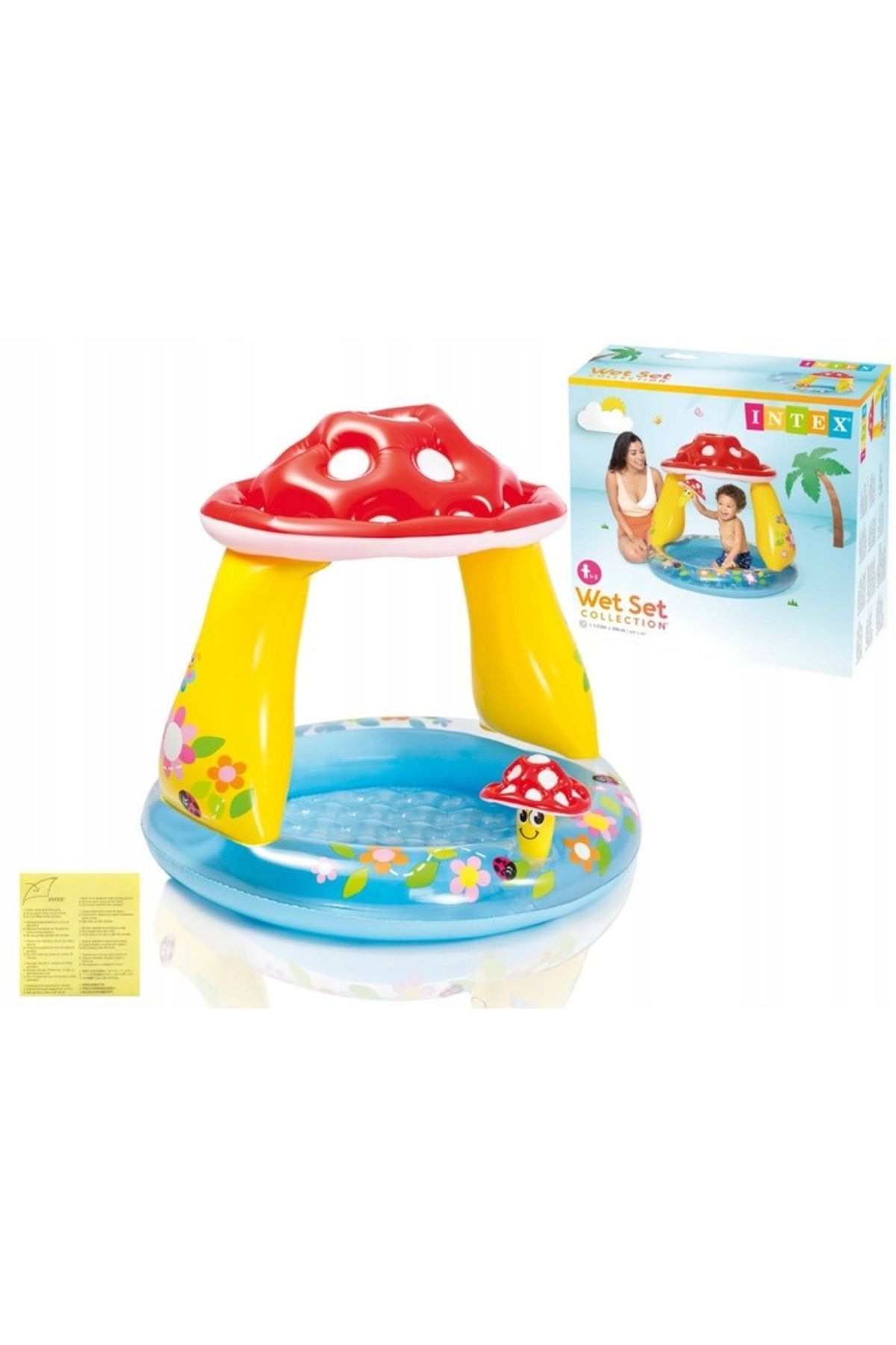 Intex-Piscină gonflabilă Toadstool 127 x 102 x 69 #57114NP 1