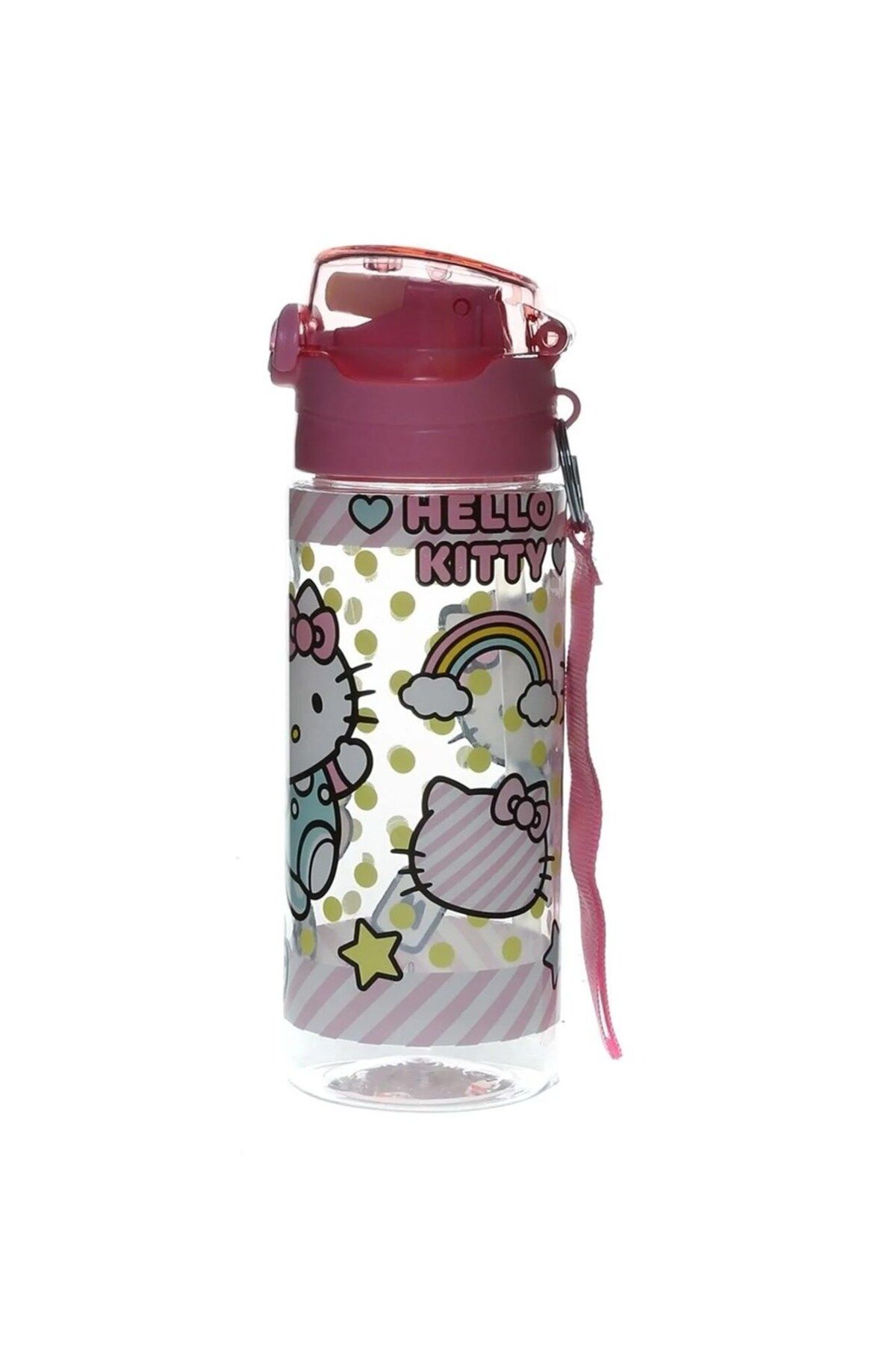 Hello Kitty-زجاجة مياه سعة 500 مل وحاوية تغذية 5