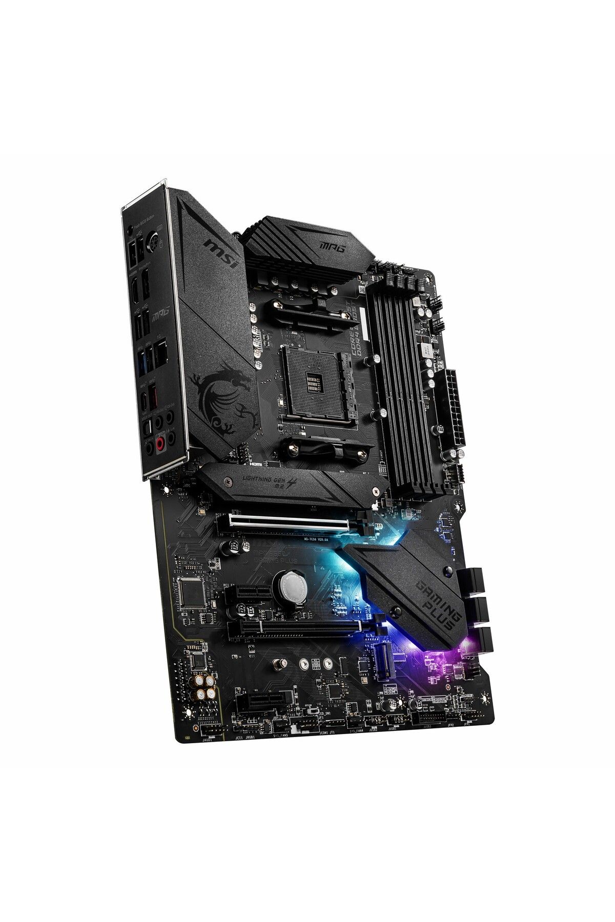 MSI-اللوحة الأم Mpg B550 Gaming Plus Amd B550 المقبس Am4 Ddr4 4400(OC)mhz Atx Gaming (PLAYER) 3