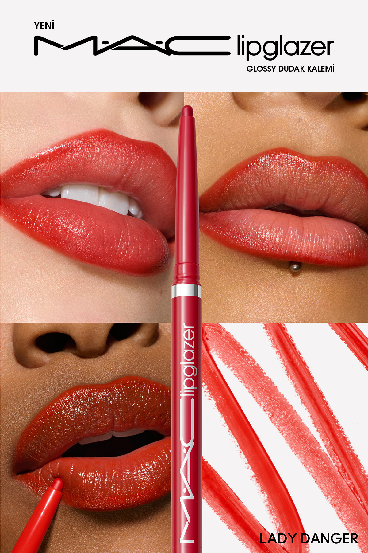 Lipglazer Gloss Etkili Dudak Kalemi - Lady Danger — رنگارنگ 137547 — تصویر 2 از 4