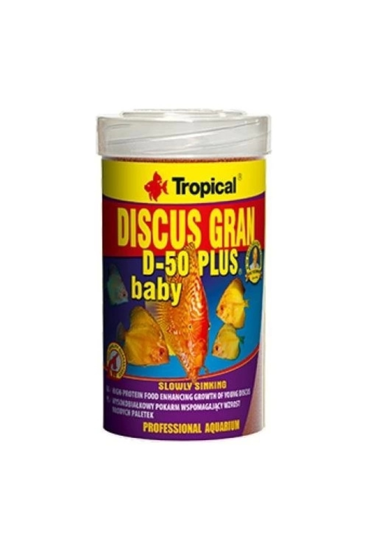Tropical Discus Gran D-50 Plus Baby - Fischfutter für junge Diskusfische