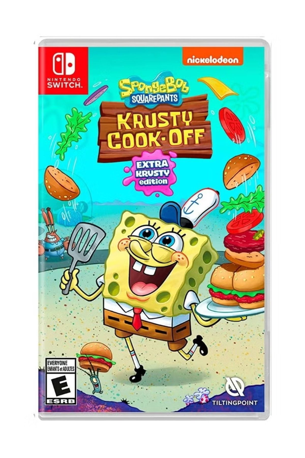 Nintendo-SpongeBob SquarePants Krusty Cook-Off Extra Krusty Edition - Switch 1
