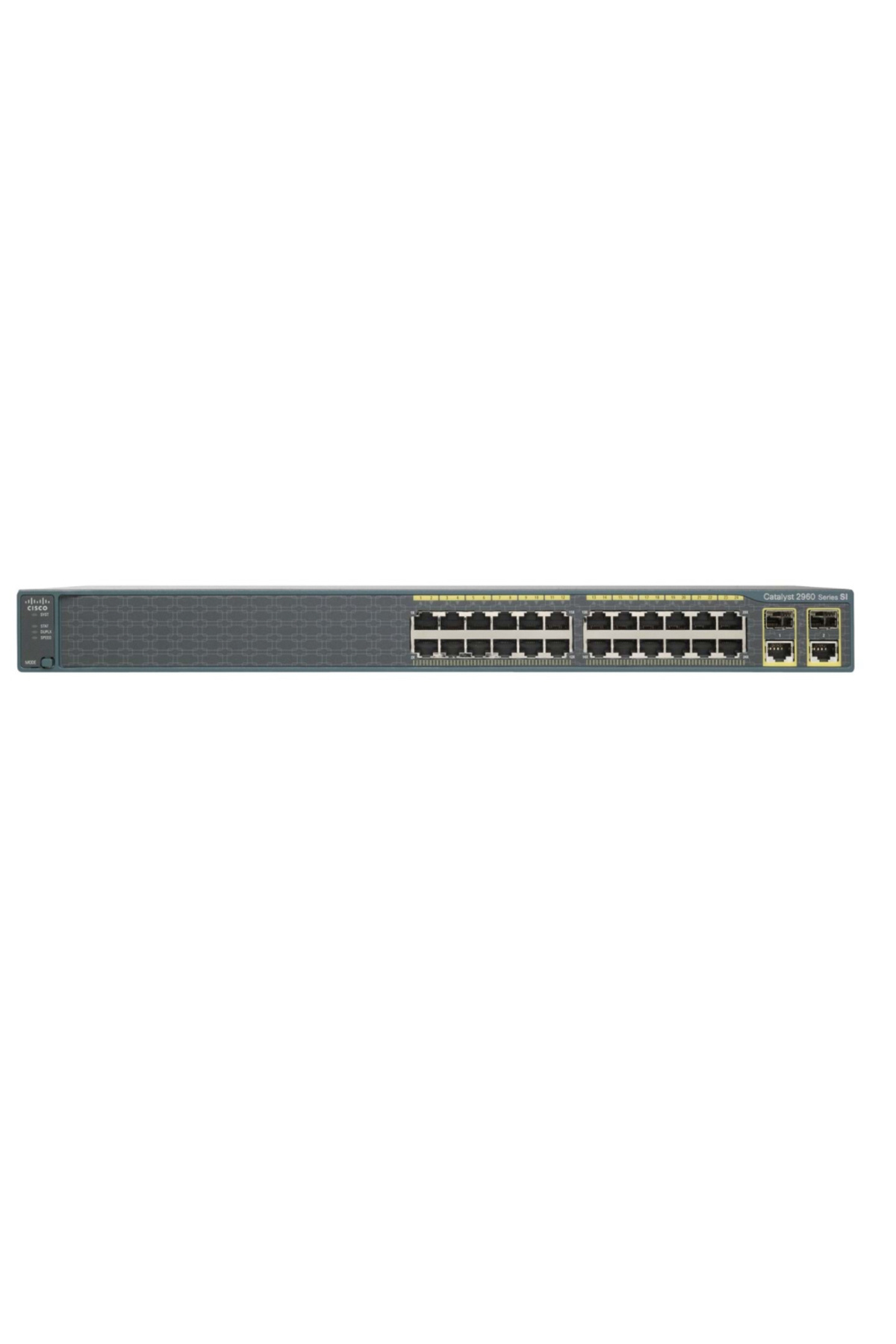 Cisco WS-C2960-24PC-L 24 Port Poe 2x1000 x1000sfp 370W(Yenilenmiş)