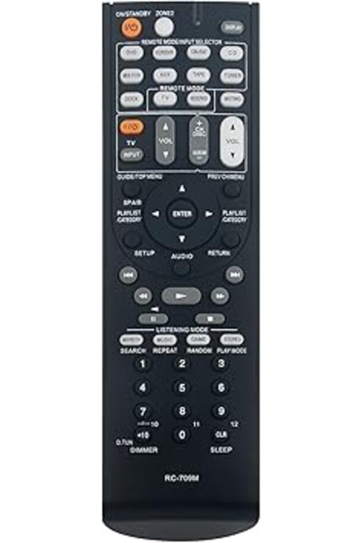 The Bros-RC-709M Remote for Onkyo AV Receiver TX-SR506/S/B, TX-SR576, 24140709 1