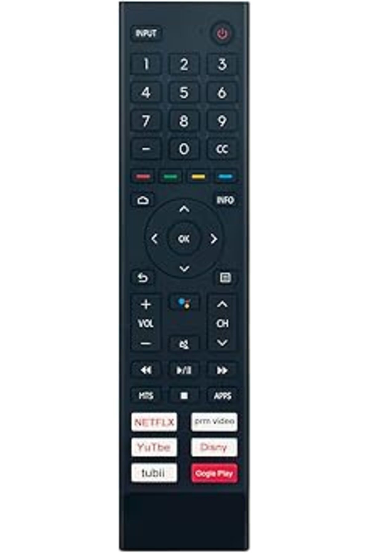 The Bros-جهاز تحكم صوتي ERF3AA80 لتلفزيون Hisense الذكي بنظام أندرويد 32A45HF/32A4H/40A4H/43A4H/A45H 1