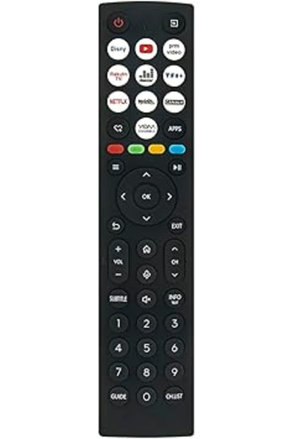 The Bros-ERF2AC36 Voice Remote for Hisense QLED 4K TV 65A6N 65A7NQ 43A7NQ 50A7NQ 55A7NQ – Replacement 1