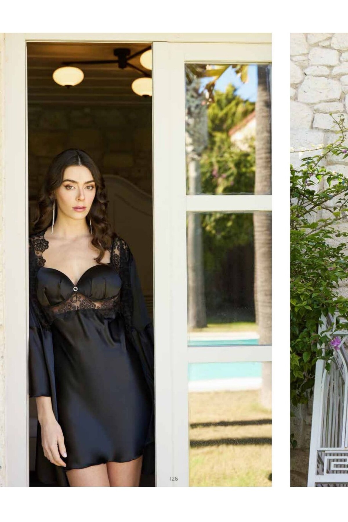 NightLove Kadın Kısa Gecelik Takımı