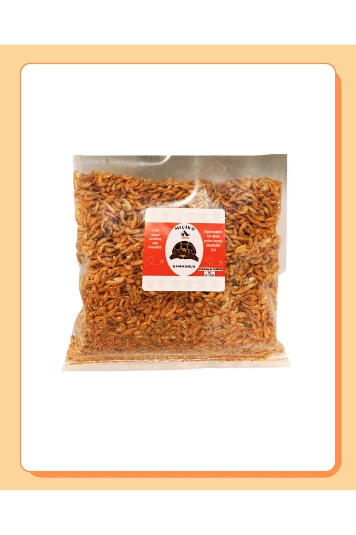 Miçiko Kurutulmuş Saf Gammarus Karides 50Gr