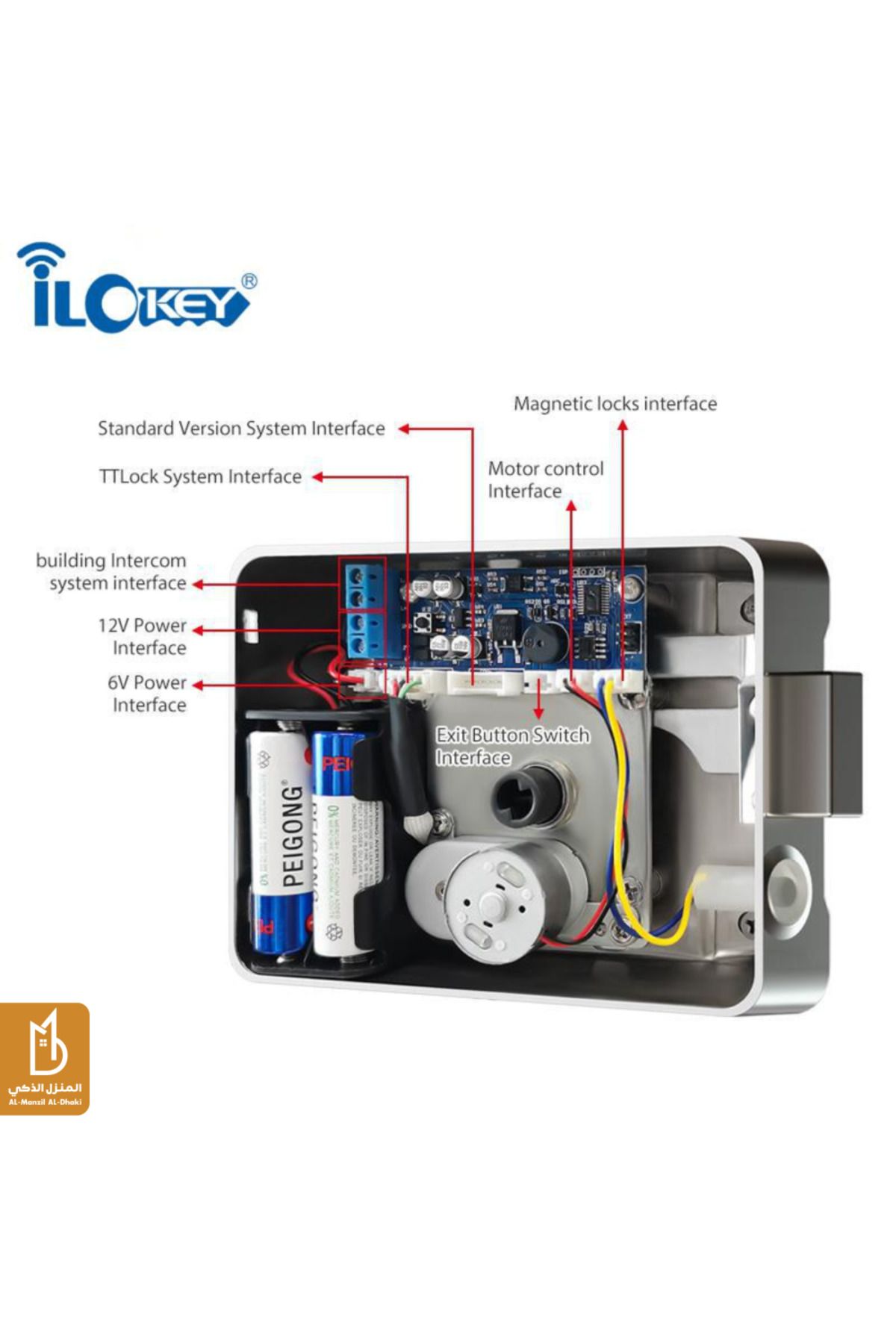 TUYA-قفل ذكي R5 قفل ببصمة الإصبع البيومترية مع تطبيق ذكي وكلمة مرور عن بعد وبطاقة RFID 2