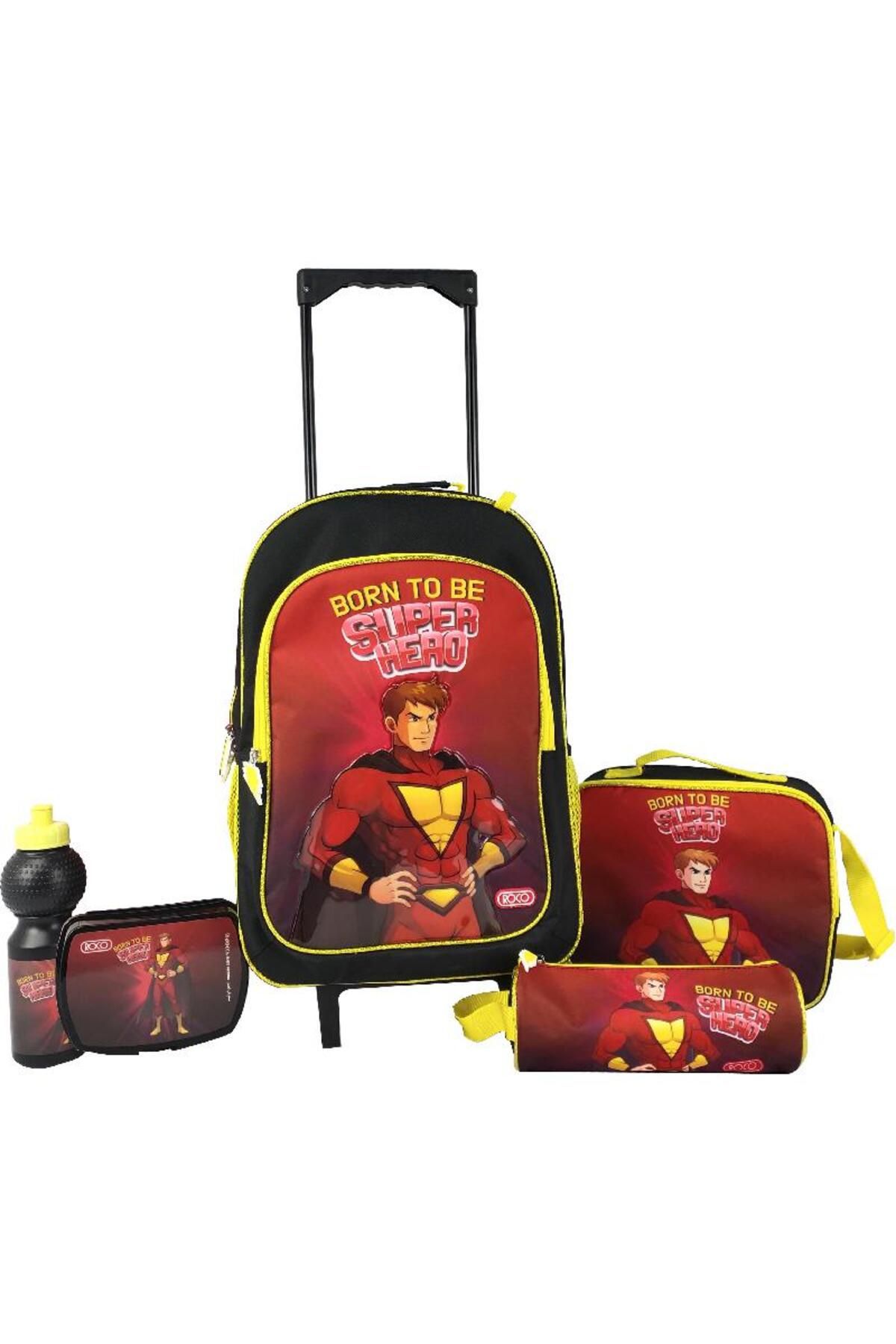 Roco-Super Hero 5-in-1 Value Set Trolley Bag with Accessory – 17 Inch 1